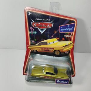 Disney Pixar Cars Supercharged Series Ramone Gold Flames New